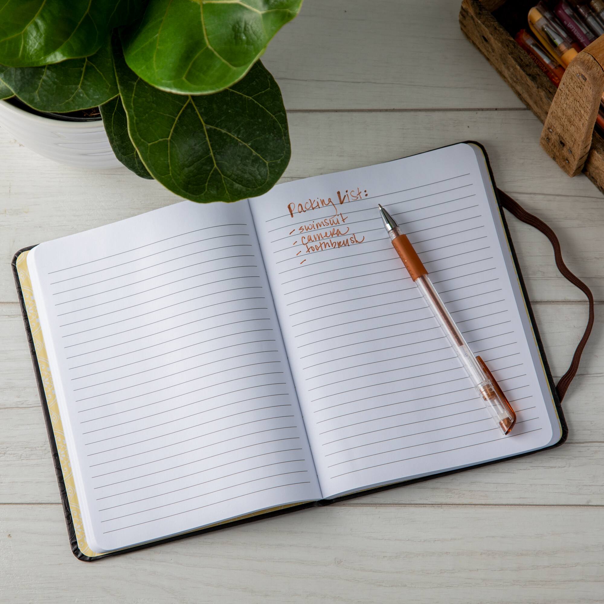 8 Pack: Brown Vines Fashion Journal by Artist's Loft™